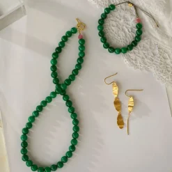 Stine A halskæde - 2066 Cherie Bon Bon green