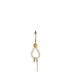 Stine A ørering - 1287 Heavenly Pearl Dream guldbelagt