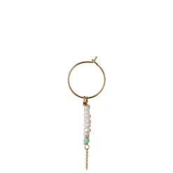 Stine A ørering - 1287 Heavenly Pearl Dream guldbelagt