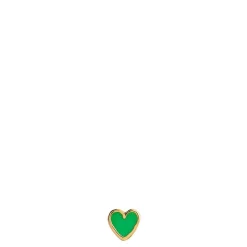Stine A ørering - 1181 Petit Love Heart grass green