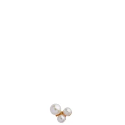 Stine A ørering - 1321 Three Pearl Berries guldbelagt