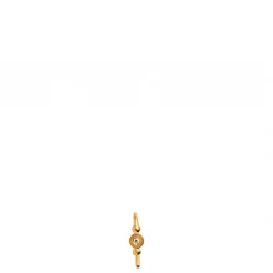 Stine A ørestik - 1005 Petit Bon-Bon White Zircon guldbelagt