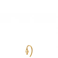 Stine A ørestik - 1005 Petit Bon-Bon White Zircon guldbelagt